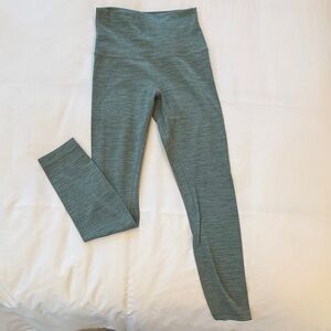 Lululemon Sz 4 - 25” High-Waist Leggings in Teal Green